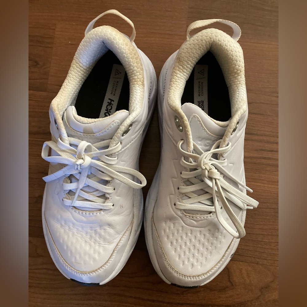 HOKA Women’s Bondi SR Sneakers White: Size 8.5 - Picture 13 of 14